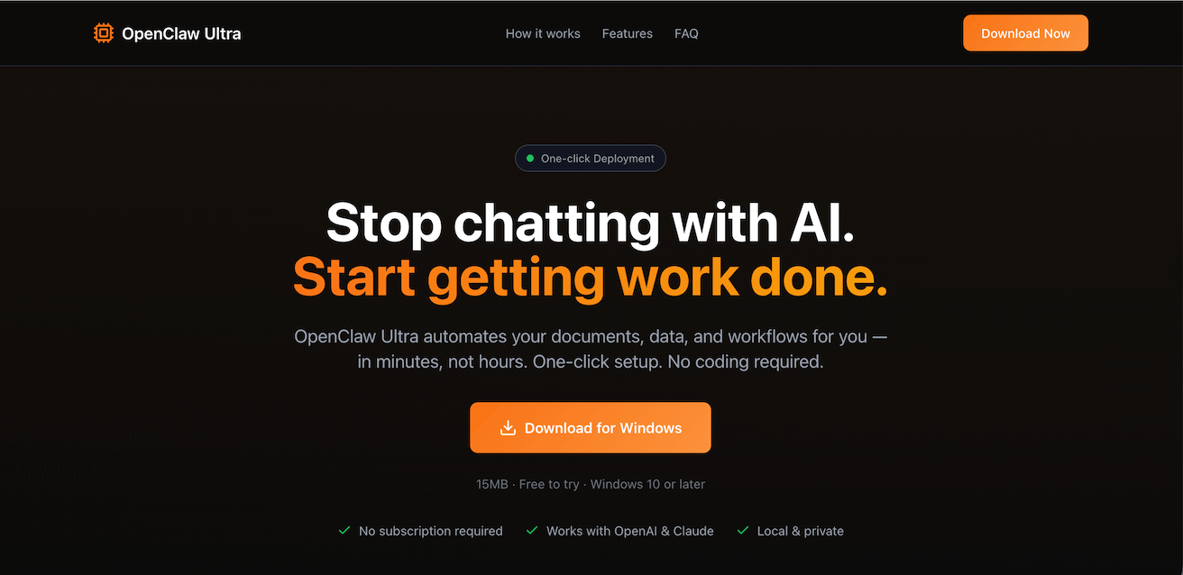 Download OpenClaw Ultra